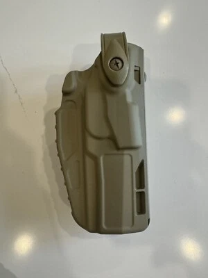 Safariland Holster  SIG P320 M17 M18 Tan 499 Right Hand QLS Fork MHHC - Image 1 of 4