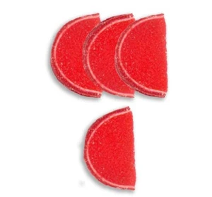Himbeer Fruchtgelee Scheibe Scheiben Süßigkeiten Bonbons (1) 10 Unzen Packung - Bild 1 von 1