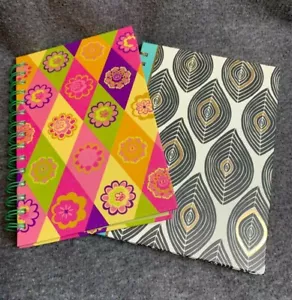 2 Brand New Markings Ruled Journals Diaries With Patterns On the Pages - Picture 1 of 3
