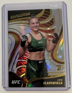 Panini Chronicles UFC 2023 Revolution Groove Parallel Rookie Erin Blanchfield