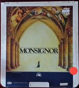 Monsignor  RCA Selectavision VideoDisc CED Christopher Reeve  - Bild 1 von 2