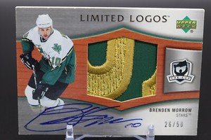 2005-06 UD The Cup Limited Logos LL-MW Brenden Morrow 26/50 Dallas Stars!