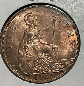 Gran Bretaña 1935 1 centavo - Imagen 1 de 2