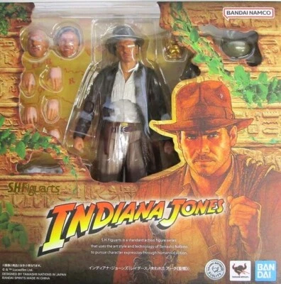 Figura de acción S.H.Figuarts Indiana Jones Raiders of The Lost Ark Bandai SHF Foto 1 de 4