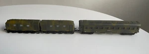 LIMA LOCOMOTIVE V188 + PersonenWagen - Militärzug CANON LEOPOLD H0 149704 - Foto 1 di 8