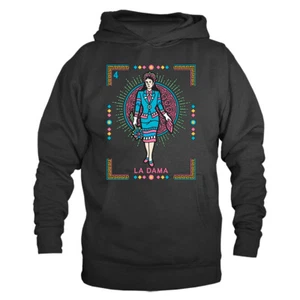 LA DAMA LOTERIA CARD GRAPHIC HOODIE - Bild 1 von 10