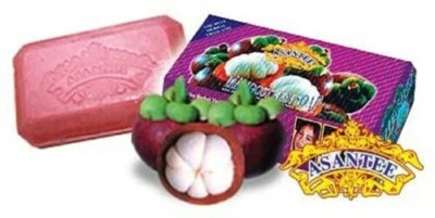 Asantee MANGOSTEEN & HONEY Natural Herbal Skin lightening Soap 125 grams x 3 BAR
