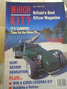 Which Kit? Jul 1990 Pilgrim Family Tourer, RM Seven, Tornado M6 GT - Picture 1 of 1