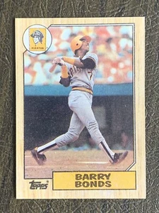 1987 Topps #320 Barry Bonds Pirates - Picture 1 of 2
