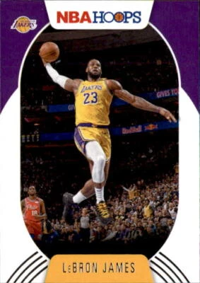 Tarjeta de aros de la NBA LeBron James 2020-21 #146 Foto 1 de 2