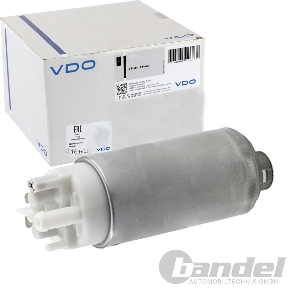 VDO BOMBA DE COMBUSTIBLE BOMBA DE GASOLINA MERCEDES SLK R171 200 280 350 COMPRESOR - Imagen 1 de 1