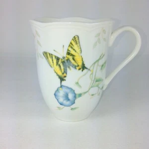 Vajilla Lenox Butterfly Meadow cola de golondrina taza de té taza de café borde festoneado - Imagen 1 de 4
