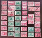 Lot de 41 timbres américains #370, 372, 397, 389, 402, 548, 549 #1904