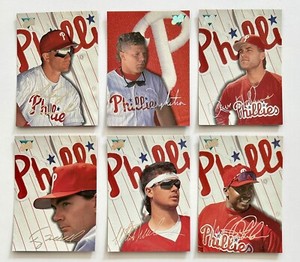 1993 Studio Philadelphia Phillies Baseball Cards Team Lot HOLLINS/DYKSTRA +