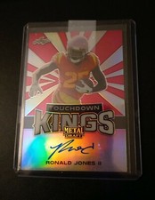 #5/20 Ronald Jones Rookie Auto 2018 Leaf Metal Draft USC Bucs Autograph 