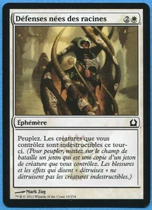 2 X MAGIC MTG Retour sur Ravnica RTR #19 Défenses nées des racines FR - Imagen 1 de 1