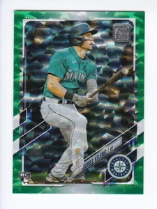 Topps Update Series 2021 #US302 JARRED KELENIC RC 221/499 FOILBOARD VERDE NOVATO - Imagen 1 de 3