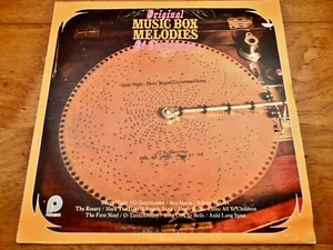 ♫ Original Music Box Melodies of Christmas ♫ Pickwick Records Holiday Vinyl 🎅 - Foto 1 di 3