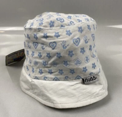 DE COLECCIÓN Y2K MUDD CUBO SOMBRERO SOMBREROS NIÑAS AOP CORAZÓN MARGARITA MARGARITAS GORRA LINDO 00s Foto 1 de 4