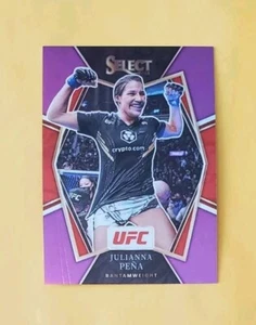 2022 Panini Select UFC Purple Prizm /60 Julianna Pena #183 Premier Level SSP - Picture 1 of 4