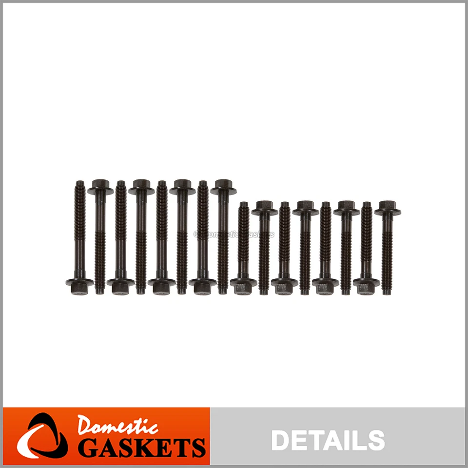 Fits 89-95 Ford Mustang Thunderbird Taurus Lincoln Cougar 3.8L Head Bolts Set - Image 1 of 4