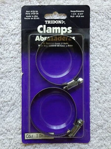 2 pieces, Tridon Clamps, 1 3/4" to 2 3/4" Range - Bild 1 von 9