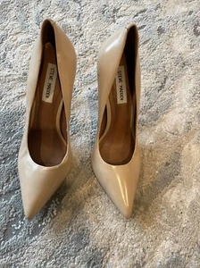 steve madden beige high heel pumps size 9.5 - Picture 1 of 12