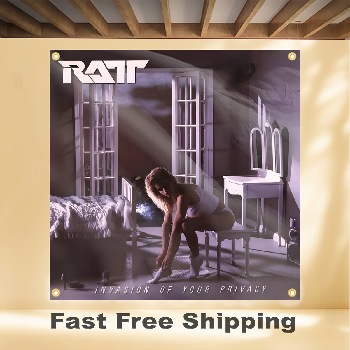 シャーベル社宣伝用ポスター1980年代当時物RATT Amazon.co.jp: POSTER STOP ONLINE クラシック80年代映画