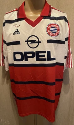 FC Bayern München Adidas Auswärts Trikot 1998-2000 "OPEL" Gr.XL- XXL TOP - Bild 1 von 4