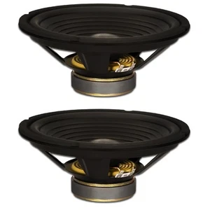 2 Goldwood Sound GW-210/4 OEM 10" Woofers 220Watt each 4ohm Replacement Speakers - Picture 1 of 5