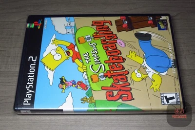 The Simpsons Skateboarding Black-Label PlayStation 2, PS2 2002 NEW! - RARE! - Image 1 of 4