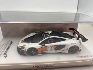 TSM TSM164329 1/43 McLAREN 650S GT3 TEAM TOTAL #59 24h SPA 2015 Bruno Senna Nuevo - Imagen 1 de 11