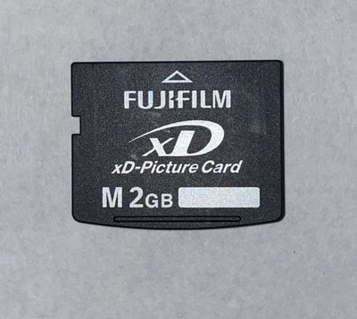 🔥 Fujifilm 🔥 xD Picture Card M 2GB Memory Card (Fits Olympus)  ✅ TESTED ✅ - Image 1 of 2