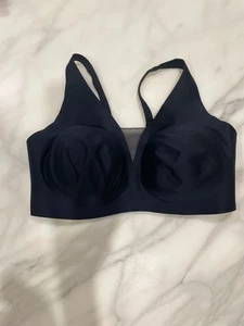 Women's Knix Revolution Shadow Mesh Black Bra L++ No Underwire Comfort - Picture 1 of 5