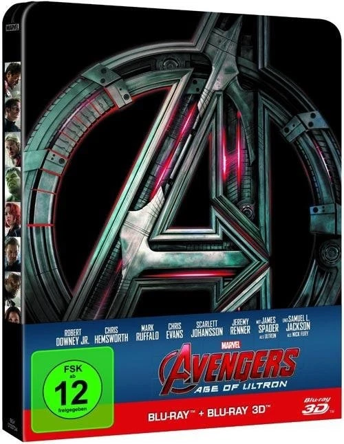 Blu-ray/ Avengers - Age of Ultron - 3D + 2D - Limited Edition !! Topzustand !! - Bild 1 von 1