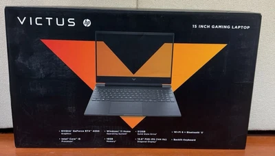 HP Victus 15.6 FHD 144 Gaming Laptop Intel i5-13420H 16GB RAM 512GB SSD RTX 4050 - Image 1 of 4