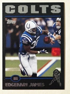 2004 04 Topps #160 Edgerrin James Black 100/150 Indianapolis Colts HOF 2020 - Picture 1 of 2
