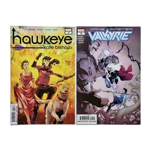 HAWKEYE KATE BISHOP #4 (2022) & VALKYRIE JANE FOSTER #9 (2020) NEW UNREAD Marvel - Picture 1 of 5