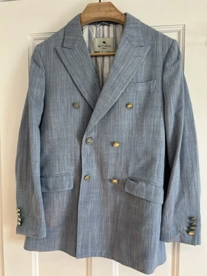 Blazer para mujer Etro doble botonadura talla 42 Foto 1 de 4