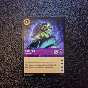 Creeper Loyal Lackey - 50/204 - Rare - Disney Lorcana - Picture 1 of 2