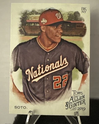 2019 Topps Allen & Ginter #127 Juan Soto Nationals - Image 1 of 2