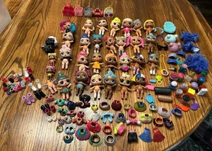 LOL Muñecas Sorpresa Gran Lote Niñas Bebés Mascotas Accesorios Ropa Alrededor de 30 Muñecas - Imagen 1 de 17