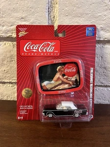 Johnny Lightning Coca Cola "Tin Tray" 1961 Lincoln Continental Convertible - Picture 1 of 2