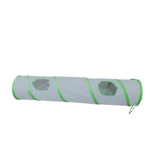 Cat Tunnel for Indoor Cats Collapsible Pop-up Pet Tube Peek Hole Hideaway Pla... - Picture 1 of 7