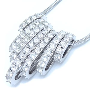 Collana SWAROVSKI 1808912 danza placcata argento cristallo /292717 - Foto 1 di 9