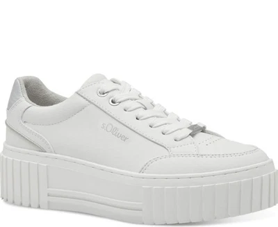 s.Oliver Trainers Laceup White 5-23662-42 100 - Image 1 of 4