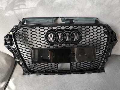 Audi A3 S3 8V PFL ACC honeycomb grill (Black Edition) - Image 1 of 4