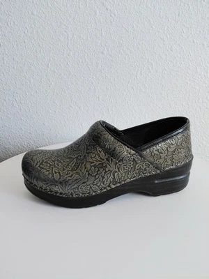 Zuecos profesionales Dansko para mujer 36/cachemira metálicos dorados de cuero Foto 1 de 4