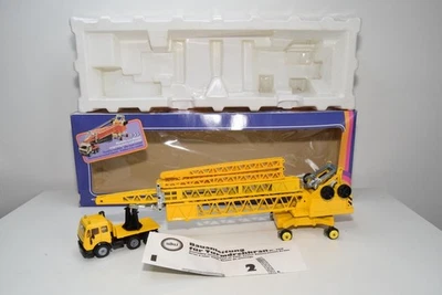 B74 1:55 SIKU 4210 MERCEDES-BENZ GRU A TORRE GRU A TORRE GIALLA MIB MOLTO RARA! - Immagine 1 di 4