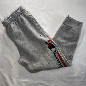 Pantalón CHAMPION Oxford Gris Clásico Tejido Jersey Logo Script JOGGER Para Hombres 2XL - Imagen 1 de 6